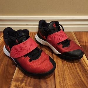 Nike Kids Black and Red Sneakers